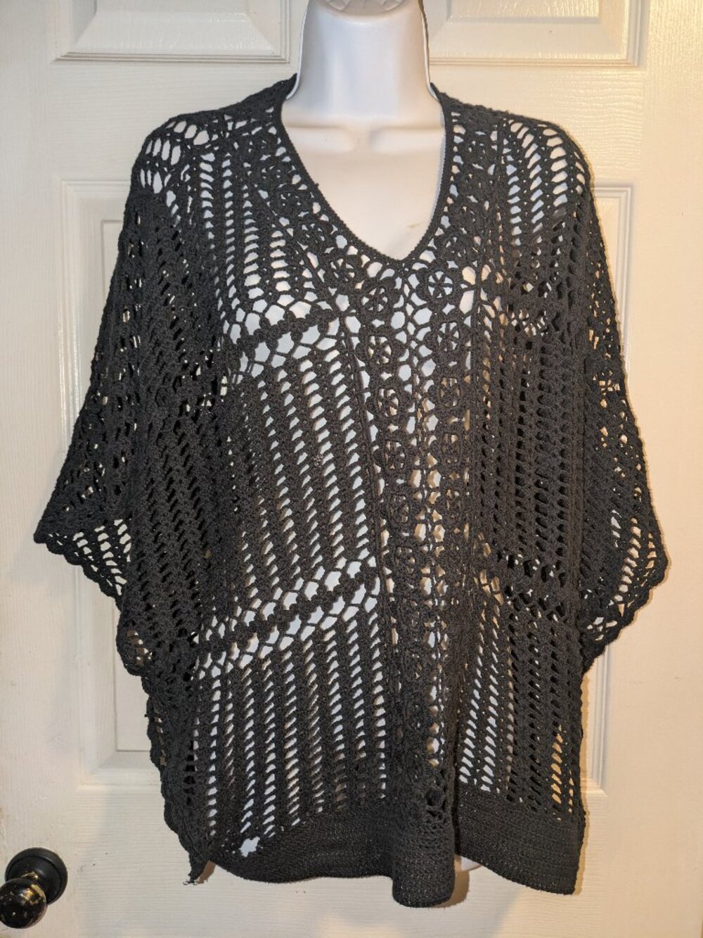 Chico's crochet top size small medium